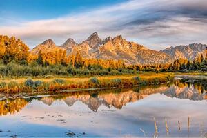Nem szőtt fotótapéta grand teton nemzeti park 375 x 250 cm