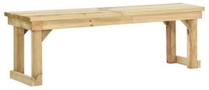 Impregnált fenyőfa kerti pad 140 cm