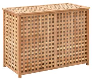 Tömör diófa szennyeskosár 87,5 x 46 x 67 cm