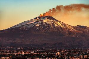 Nem szőtt fotótapéta etna 375 x 250 cm