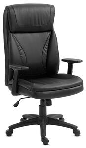 Főnöki irodai szék, forgószék fekete (2023A78-BLACK)