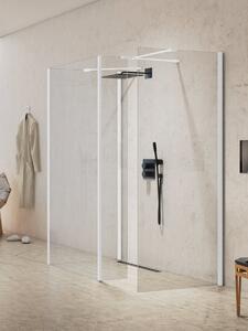 New Trendy New Modus White zuhanykabin fal walk-in 80 cm fehér matt üveg/átlátszó üveg EXK-2331