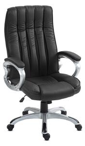 Főnöki irodai szék, forgószék fekete (2023A48-BLACK)