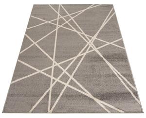 Szürke mintás ASTORIA szőnyeg Méret: 80x150 cm
