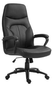 Főnöki irodai szék, forgószék fekete (BOSS 3.5-BLACK)