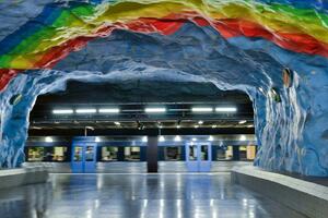 Nem szőtt fotótapéta metró állomás 375 x 250 cm