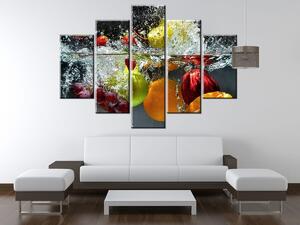 Gario Vászonkép Édes gyümölcs - 5 részes Méret: 125 x 70 cm