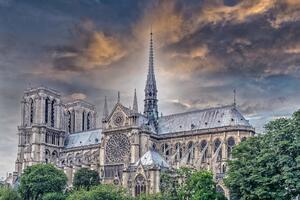Nem szőtt fotótapéta a notre dame ii. 375 x 250 cm