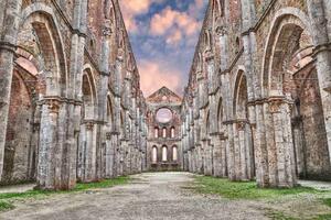 Nem szőtt fotótapéta san galgano siena 375 x 250 cm