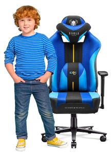 Diablo X-Player 2.0 szövet gamer szék gyerekeknek Kids Size: frost black/ fekete Diablochairs