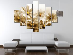 Gario Vászonkép Virágos szépség - 7 részes Méret: 210 x 150 cm