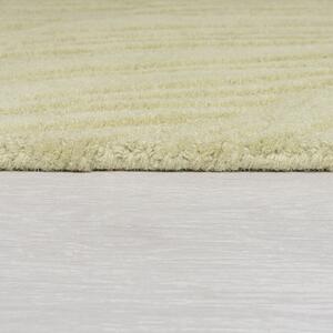 Zöld gyapjú szőnyeg 200x290 cm Lino Leaf – Flair Rugs