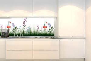 Konyhai fotótapéta - réti kialakítás 180 x 60 cm