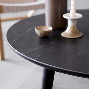Batu dohányzóasztal kerámia asztallappal, Ø 60 cm - Hammel