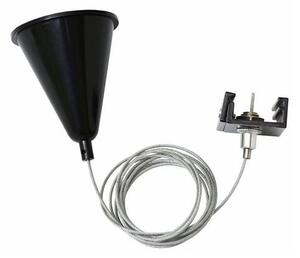 TRACK ROPE 4W BLACK - A sínek felfüggesztése