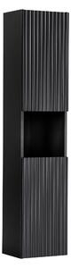 Comad Nova Black szekrény 30x25x140 cm oldalt függő fekete NOVA BLACK D 80-03-2D(W80-01D)