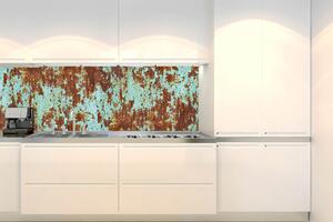 Konyhai fotótapéta - rozsda a régi színesfémeken 180 x 60 cm