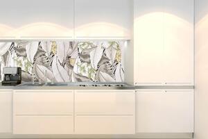 Konyhai fotótapéta - virágmintás tervezés 180 x 60 cm