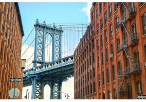 Nem szőtt fotótapéta manhattan híd 375 x 250 cm