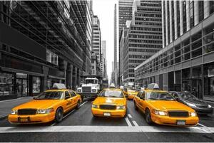 Nem szőtt fotótapéta taxi a városban 375 x 250 cm