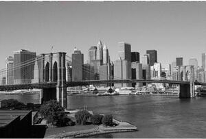 Nem szőtt fotótapéta manhattan szürke színben 375 x 250 cm