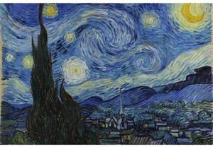 Nem szőtt fotótapéta csillagos éjszaka, vincent van gogh 375 x 250 cm