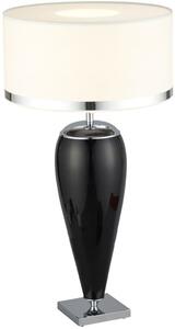 Argon Lorena asztali lámpa 1x15 W fehér-fekete 365