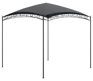 Antracitszürke pavilon 3 x 3 x 2,65 m 180 g/m²