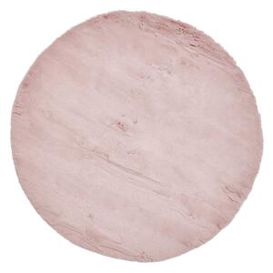 Teddy rózsaszín szőnyeg, ⌀ 120 cm - Think Rugs