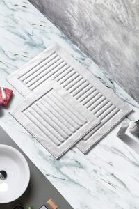 Cottonkt 000053 Fürdőszoba szőnyeg szett (2 darab) Krém