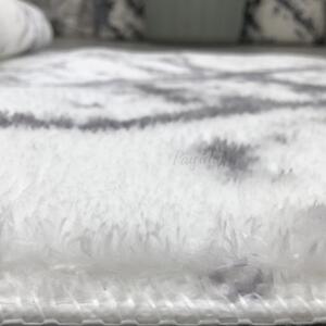 Safari Előszoba szőnyeg (80 x 300) Szürke fehér