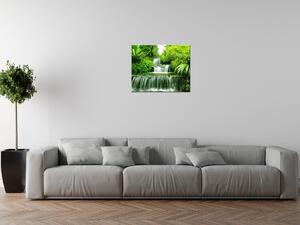 Gario Vászonkép Vízesés az esoerdoben Méret: 60 x 40 cm