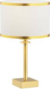 Argon Abbano asztali lámpa 1x15 W fehér-sárgaréz-arany 8029