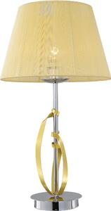 Candellux Diva asztali lámpa 1x60 W króm-arany 41-55071