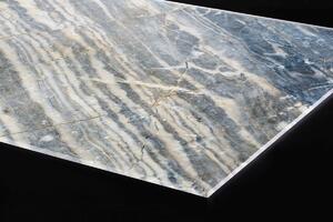 Plexi a konyhapult mögött izzított márvány - 80 x 40 cm