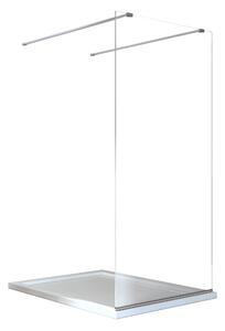 Besco Aveo zuhanyfal 110 cm króm fényes/átlátszó üveg AVD-110-195C