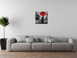 Gario Vászonkép Vörös csók az esoben Méret: 70 x 100 cm