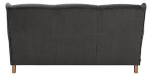 Lorris antracitszürke bársony kanapé, 193 cm - Max Winzer