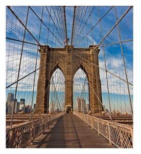 Nem szőtt fotótapéta brooklyn híd 225 x 250 cm
