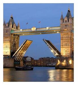 Nem szőtt fotótapéta tower bridge éjszaka 225 x 250 cm