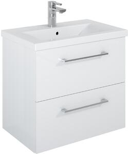 Elita Roma Plus Compact mosdó szekrénnyel és fogantyúkkal 61.7 cm fehér 167494