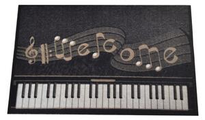 Piyano PVC Lábtörlő Multicolor