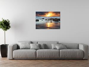 Gario Vászonkép Naplemente az óceán felett Méret: 90 x 60 cm