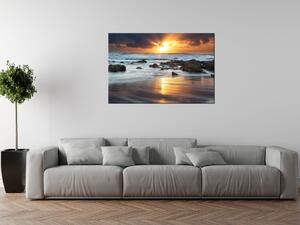 Gario Vászonkép Naplemente az óceán felett Méret: 90 x 60 cm