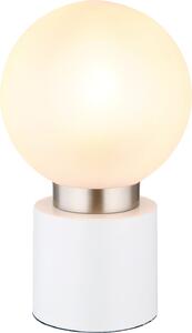 Globo Lighting Marka asztali lámpa 1x25 W fehér-szatén 21003WN