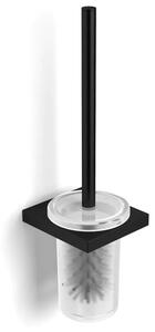 Stella Kobe wc kefe felrögzíthető üveg-fekete 10.430-B