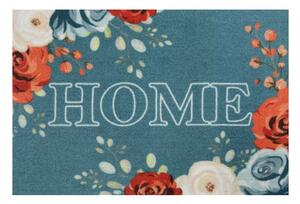 Flower Home kék lábtörlő, 40 x 60 cm - Hanse Home