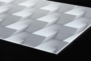 Plexi a konyhapult mögött 3d köbös fal - 60 x 40 cm