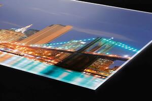 Plexi a konyhapult mögött manhattan - 80 x 40 cm