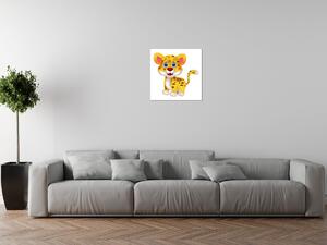 Gario Vászonkép Sárga gepárd Méret: 30 x 30 cm